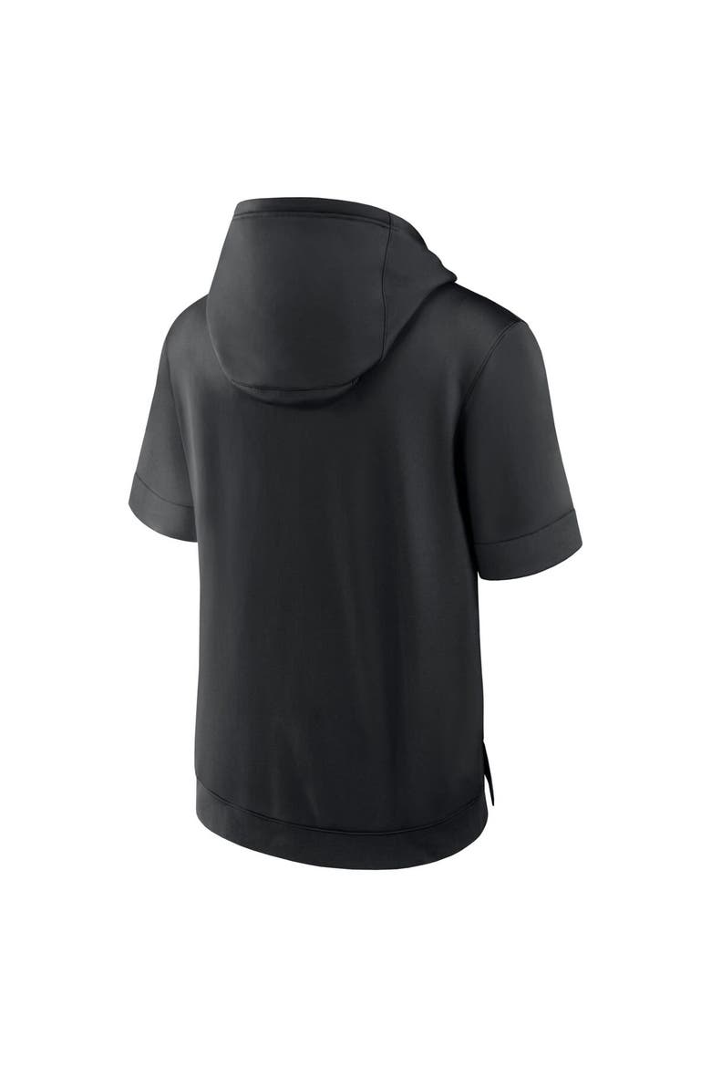 Men's Nike Black Chicago White Sox Tri Code Lockup Short Sleeve Pullover Hoodie, Alternate, color, Black