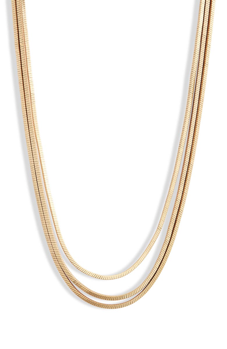 ROXANNE ASSOULIN Empire Slinky Layered Necklace, Main, color, 