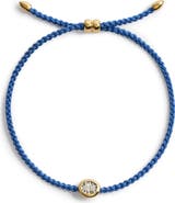 Monica Vinader Oval Lab Grown Diamond Cord Bracelet