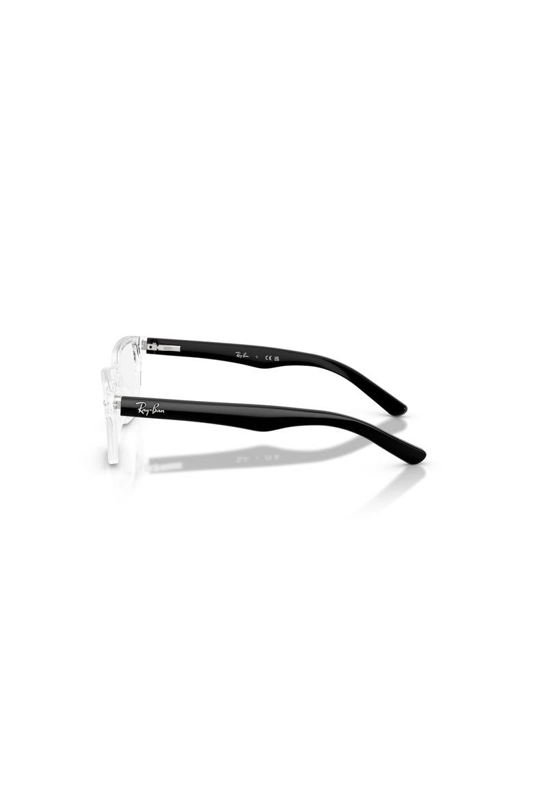 48mm Square optical glasses, Alternate, color, Transparent