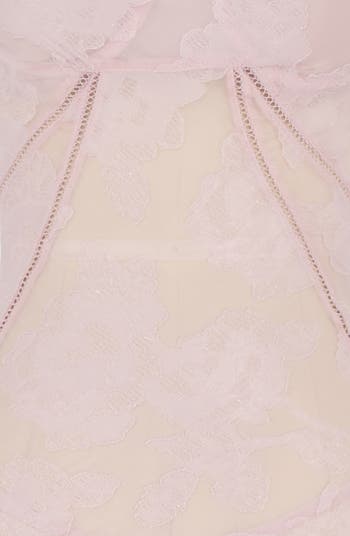 Seren Blush Lace-Up Back Gown