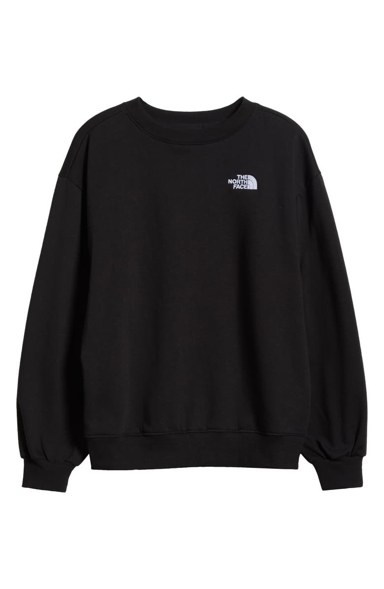 The North Face Evolution Oversize Crewneck Sweatshirt, Alternate, color, 