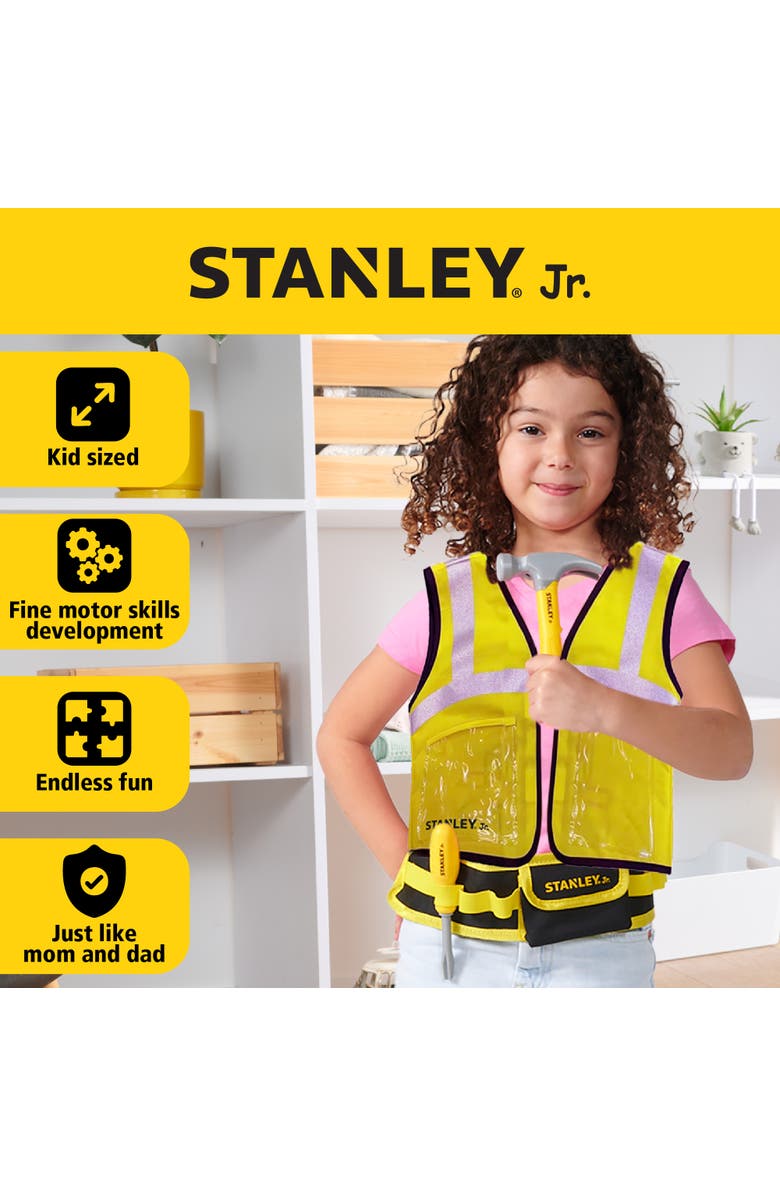 Stanley Jr. Kids Junior Construction Set, Alternate, color, Multi Color