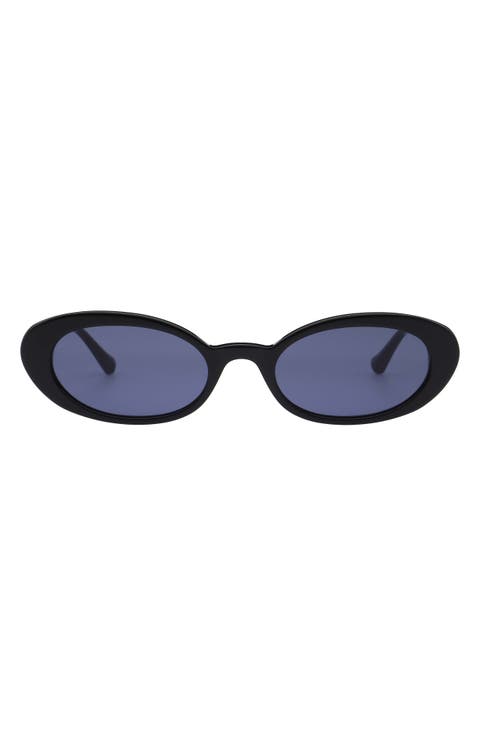 52mm Oval Sunglasses