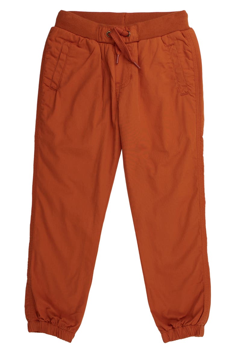 Cotton Chino Joggers, Main, color, ORANGE