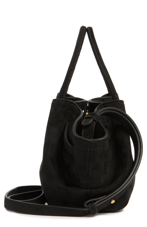 Jw Pei Hana Faux Suede Tote In Black
