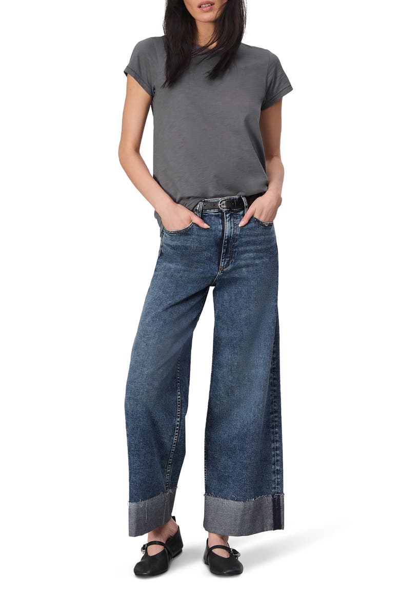 rag & bone The Slub Organic Pima Cotton T-Shirt, Alternate, color, Wshdslate