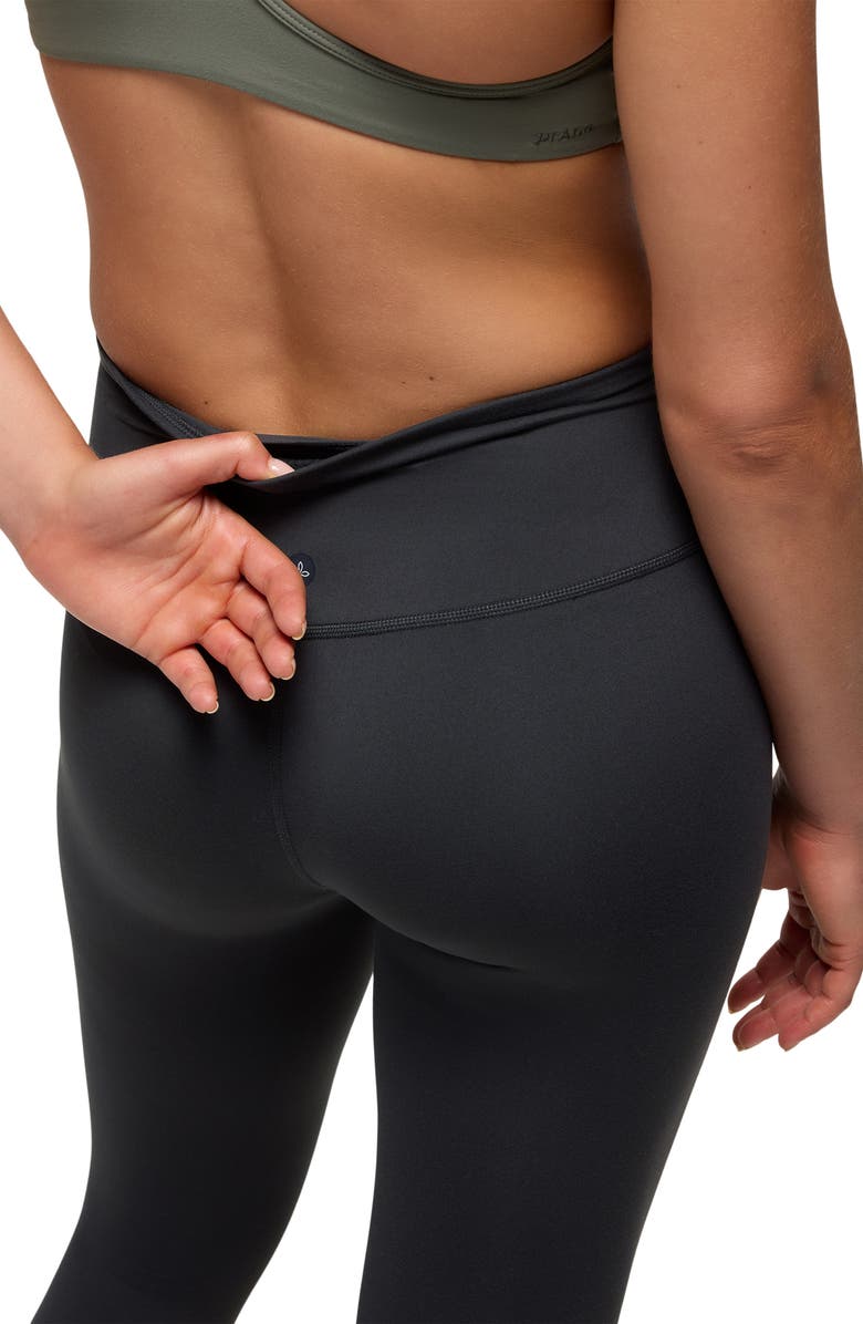 prAna Luxara Leggings, Alternate, color, Black
