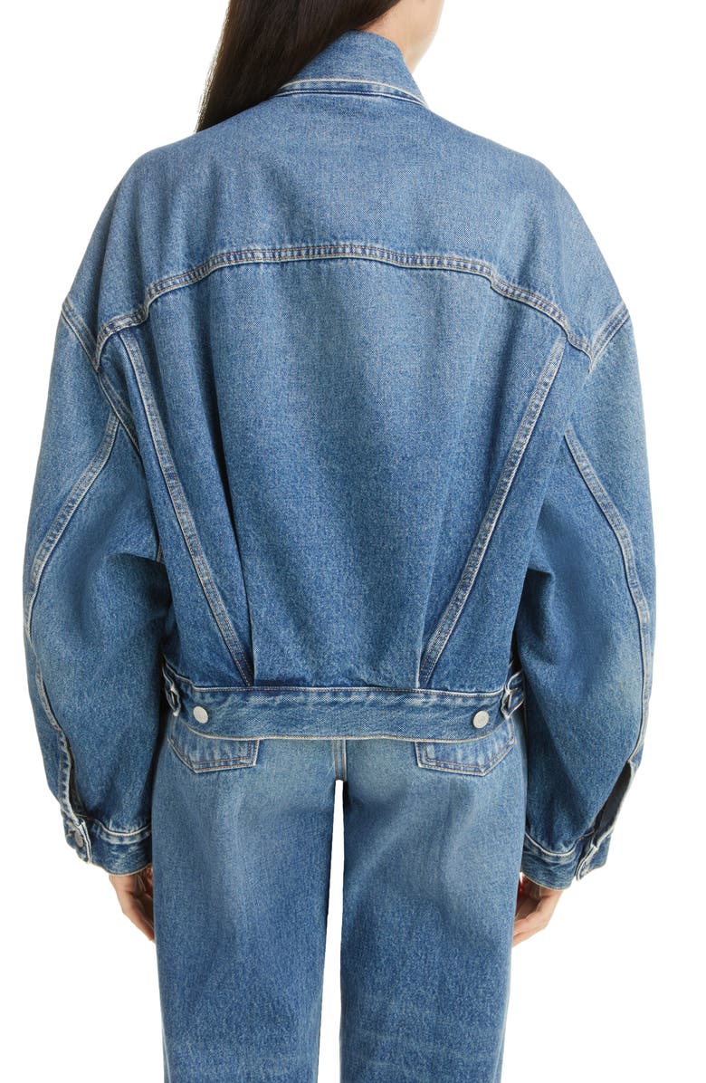 Acne Studios Morris Denim Trucker Jacket, Alternate, color, 