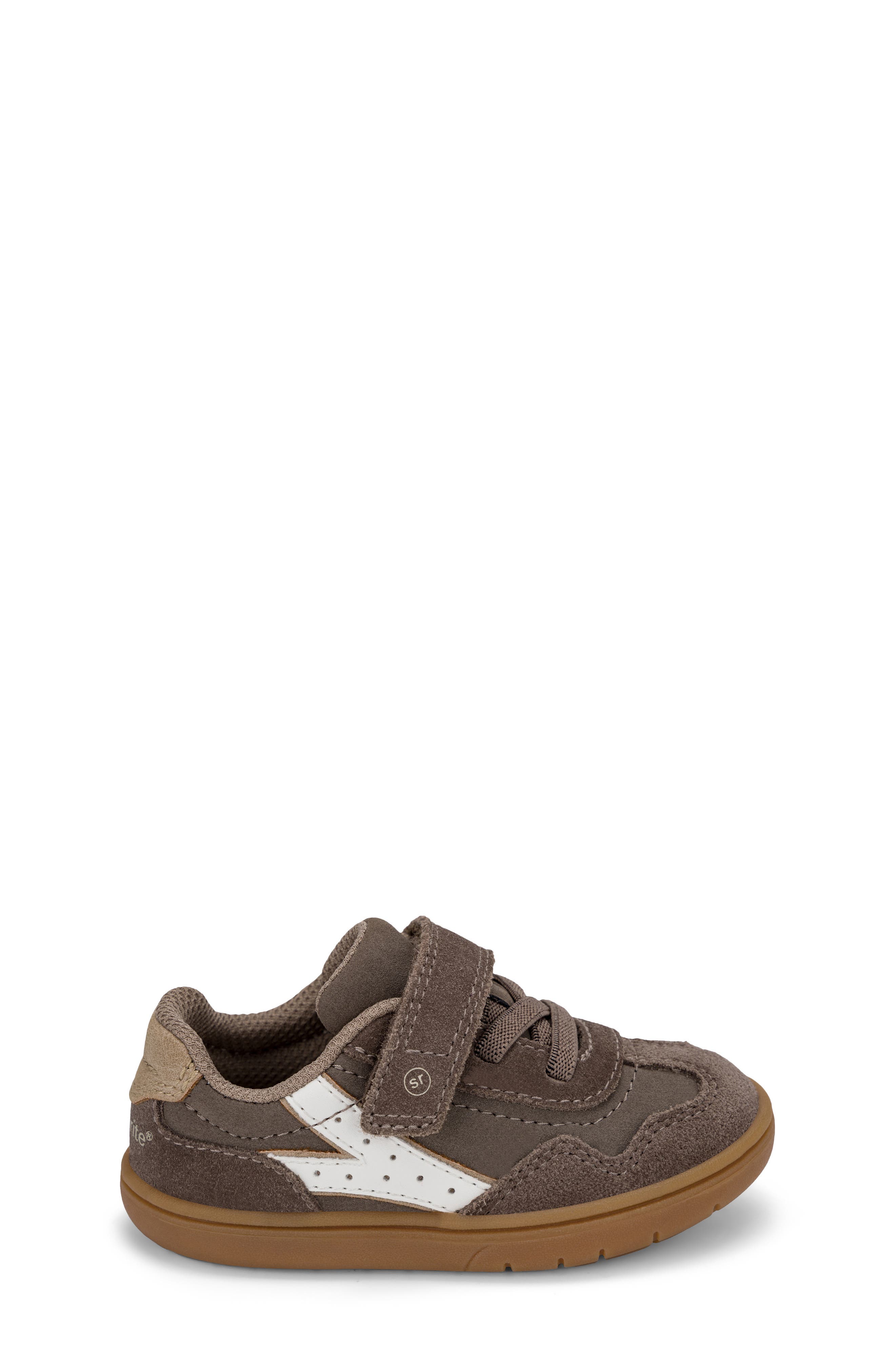 Kids' SRT London 2.0 Leather Sneaker, Alternate, color, BROWN