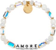 Little Words Project Amore Beaded Stretch Bracelet