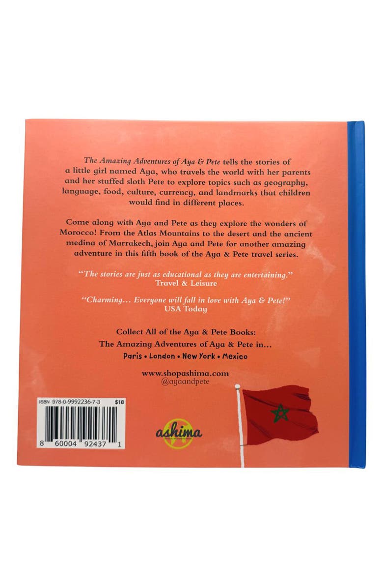 AYA AND PETE 'The Amazing Adventures of Aya & Pete' Paris & Morocco Duo Book Set, Alternate, color, 