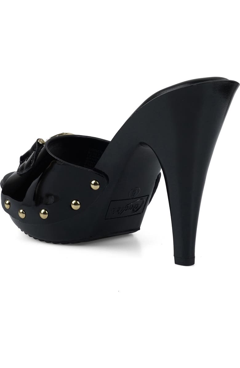 Candie's Lorenna Platform Sandal, Alternate, color, Black