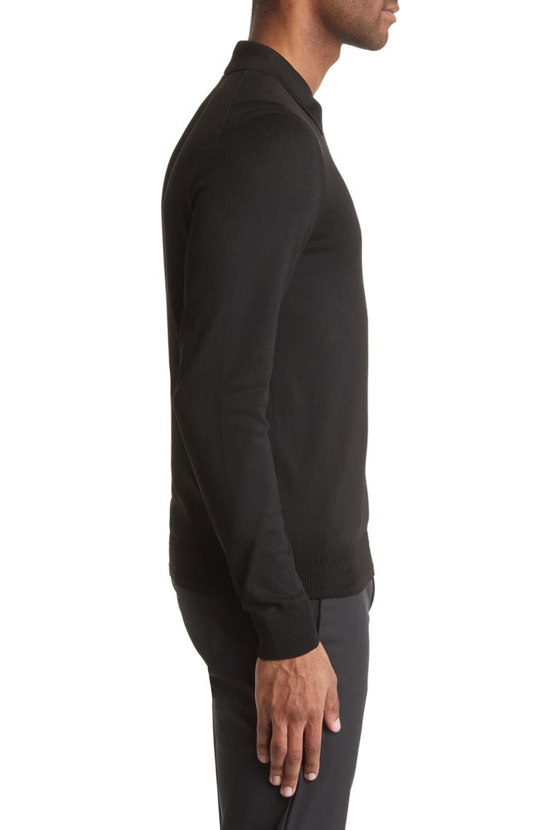 BOSS Luno Long Sleeve Quarter Zip Polo, Alternate, color, 