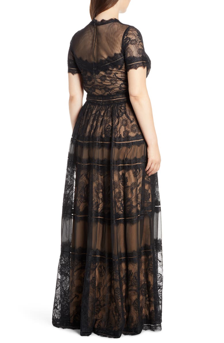 Tadashi Shoji Lace Evening Dress, Alternate, color,