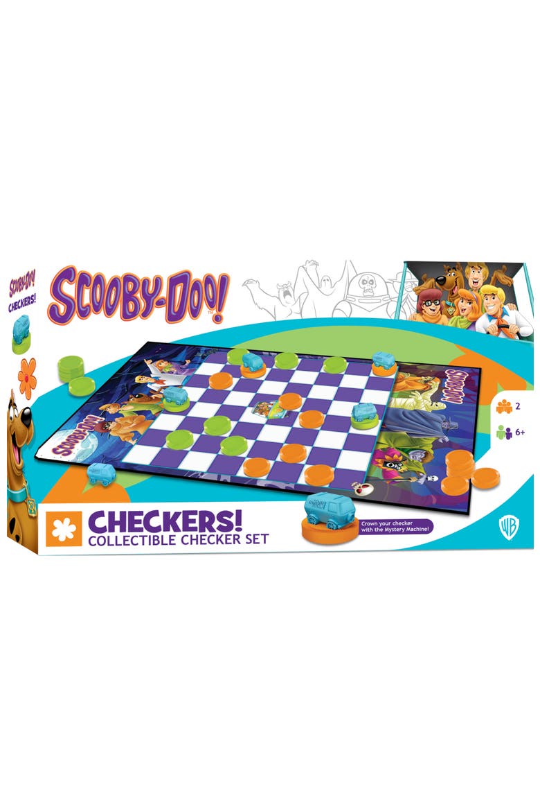 Scooby-Doo! Checkers Board Game Game, Main, color, Multicolor