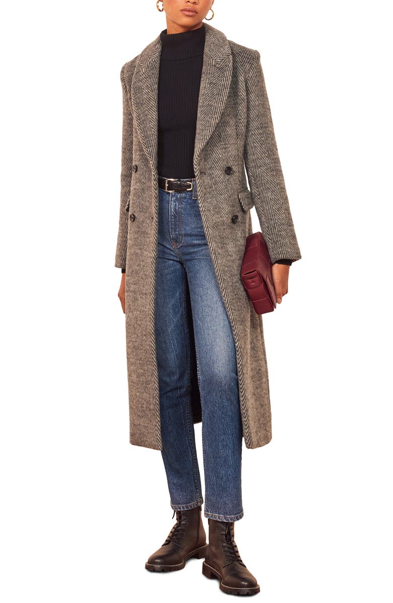 Reformation York Coat, Main, color,