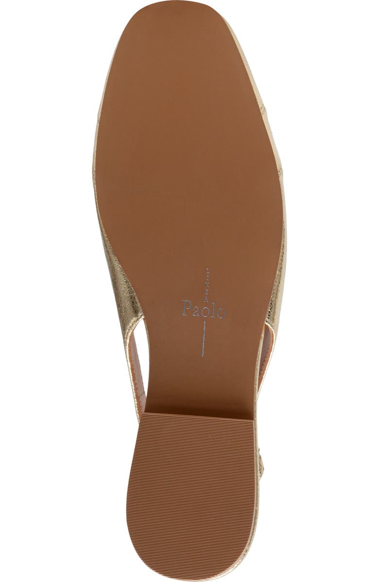Linea Paolo Deena Slingback Flat, Alternate, color, Gold