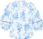 SUGARLIPS Juba Floral Print Top
