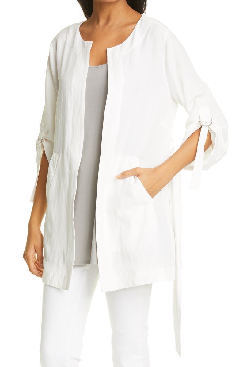 KOBI HALPERIN Francesca Wrap Coat, Alternate, color,