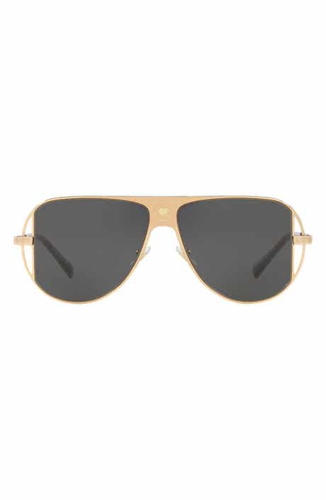 Versace 57mm Pilot Aviator Sunglasses