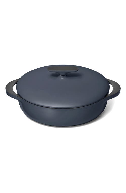 Caraway 3.5-quart Braiser With Domed Lid In Midnight Blue