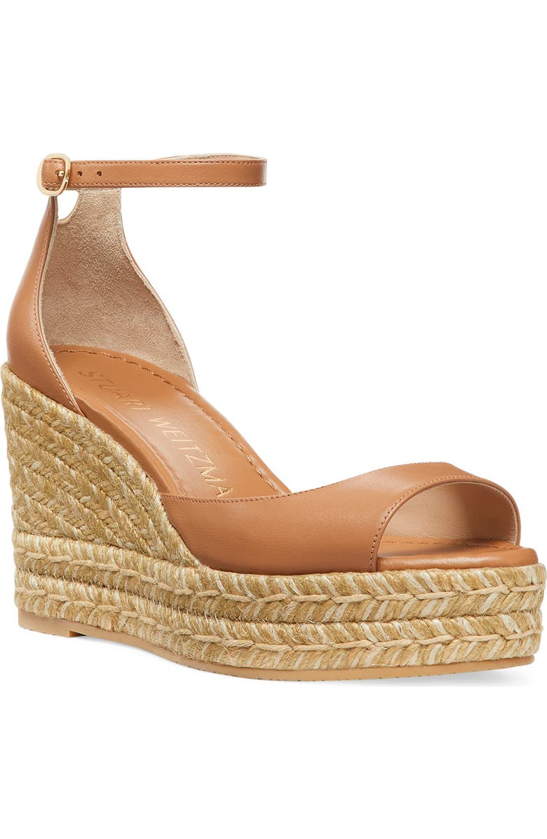 Stuart Weitzman Nudistia Espadrille Wedge Sandal, Main, color,