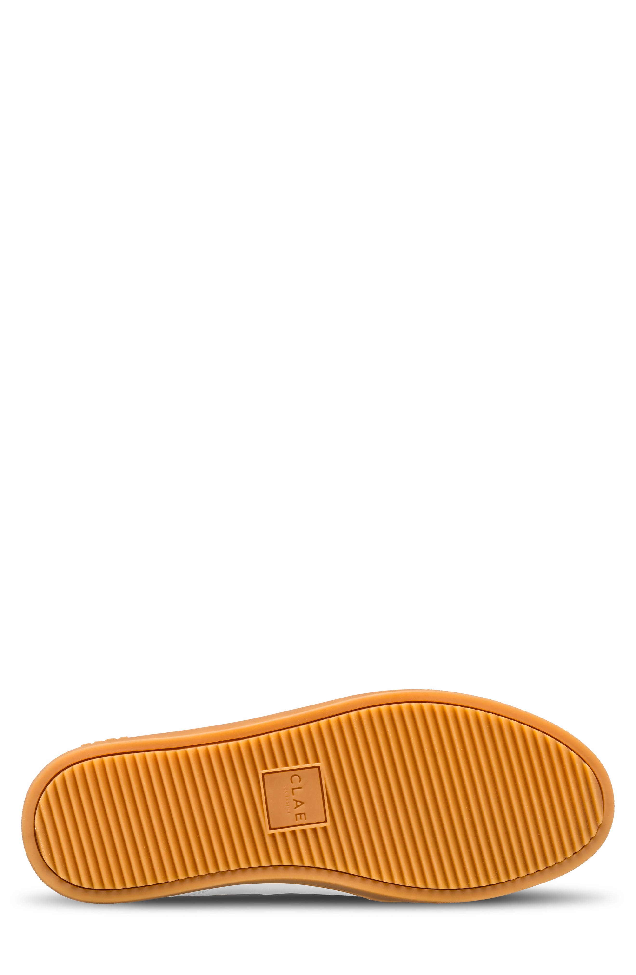 CLAE Deane Sneaker, Alternate, color, White Tea Light Gum