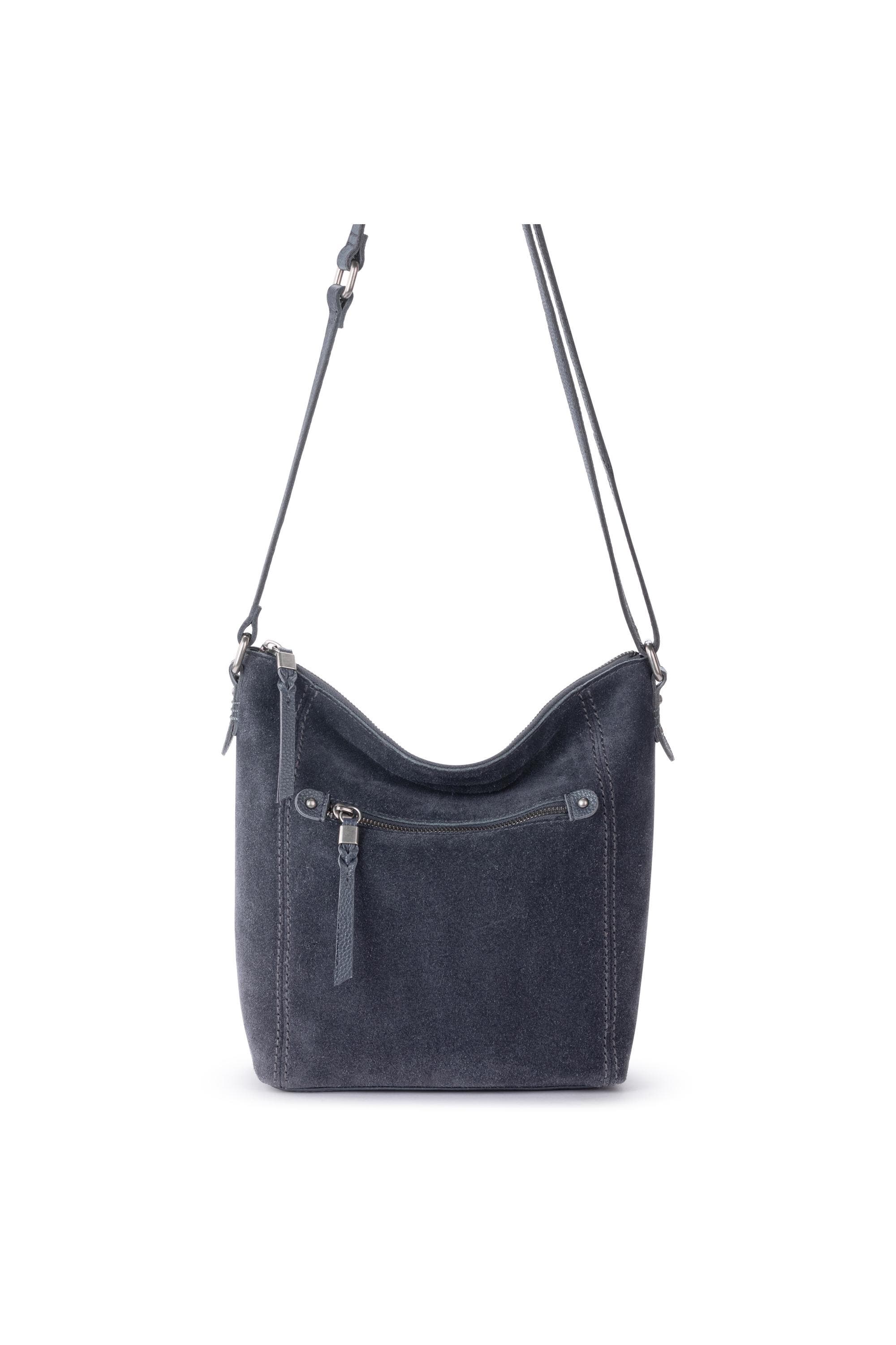 Ashland Leather Crossbody, Alternate, color, Storm Grey Suede