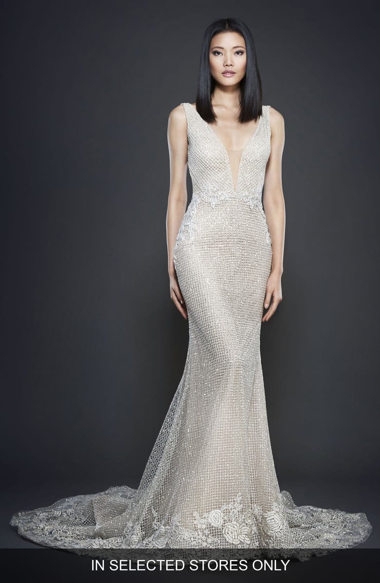 sachin and babi light blue dress Butterfly Evening Dress Shoes: Handmade Spiral Heels, Wedding Guest main image 0