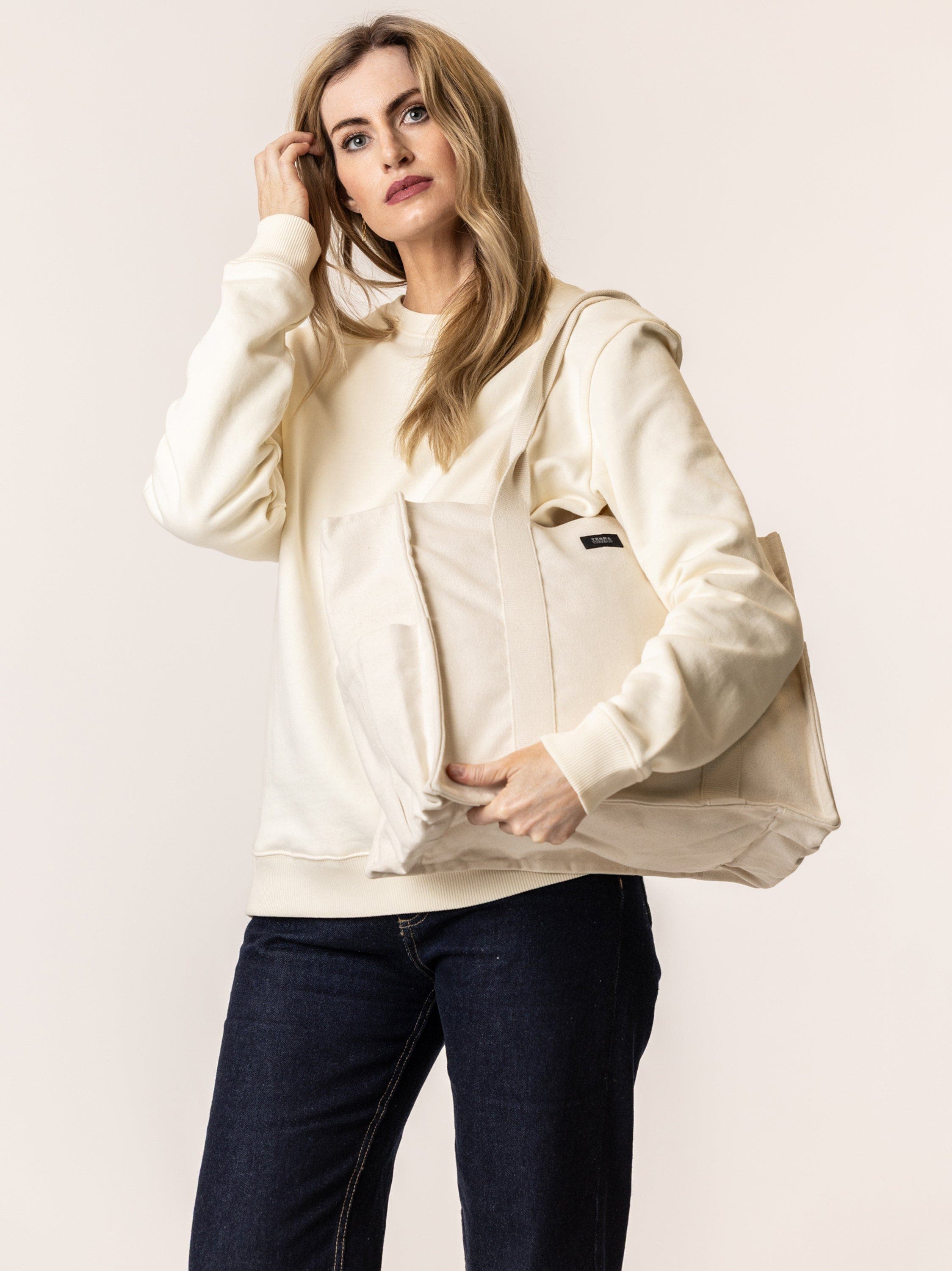 Organic Cotton Everyday Canvas Tote, Alternate, color, Natural