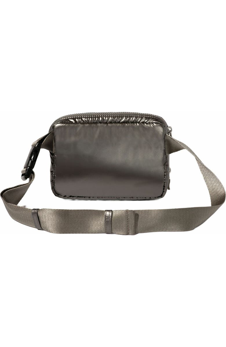 BAGGALLINI Modern Belt Bag Sling, Alternate, color, Gunmetal Puff