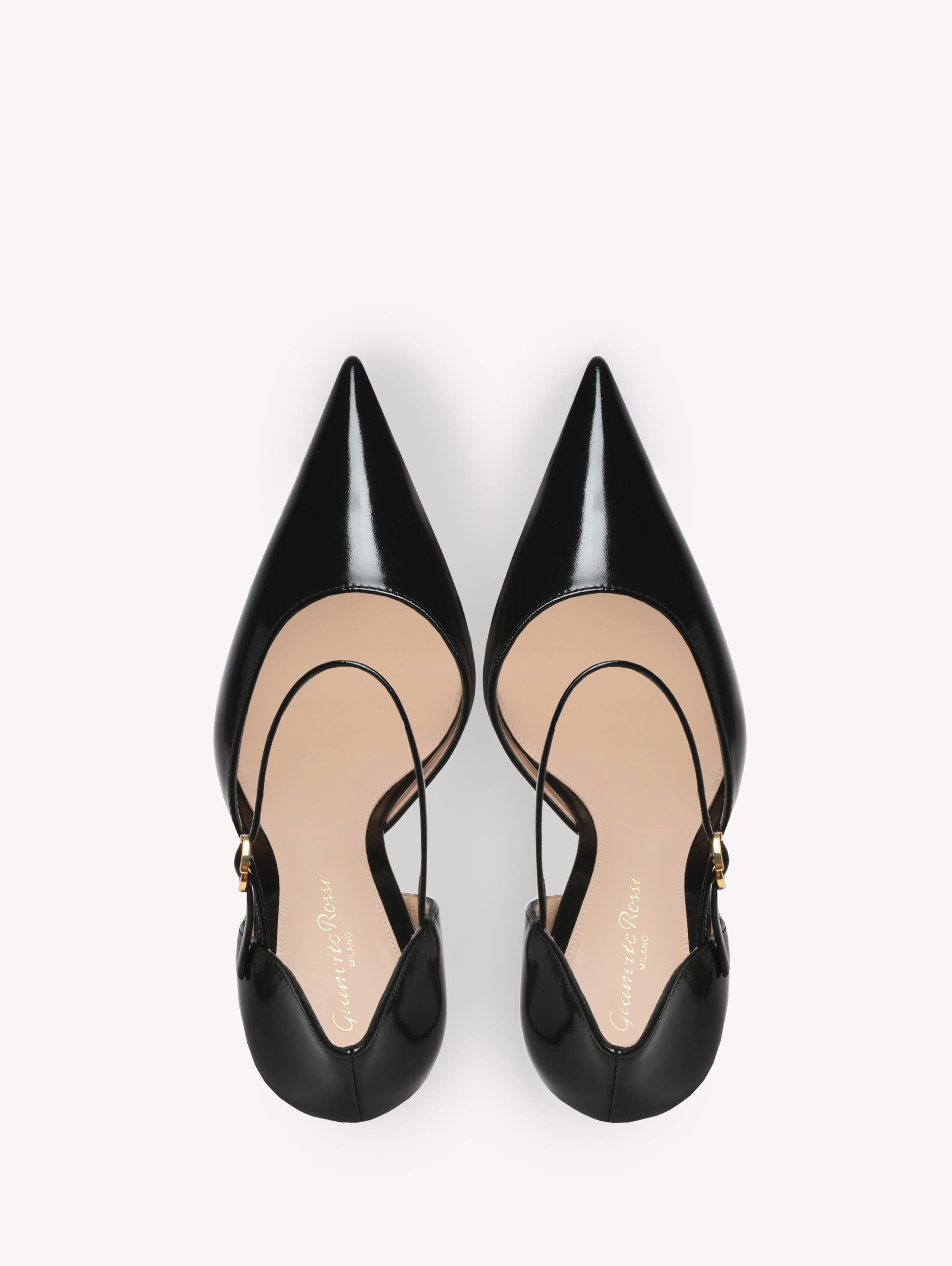 Gianvito Rossi Sofia D'Orsay Pump, Alternate, color, Black Nappa