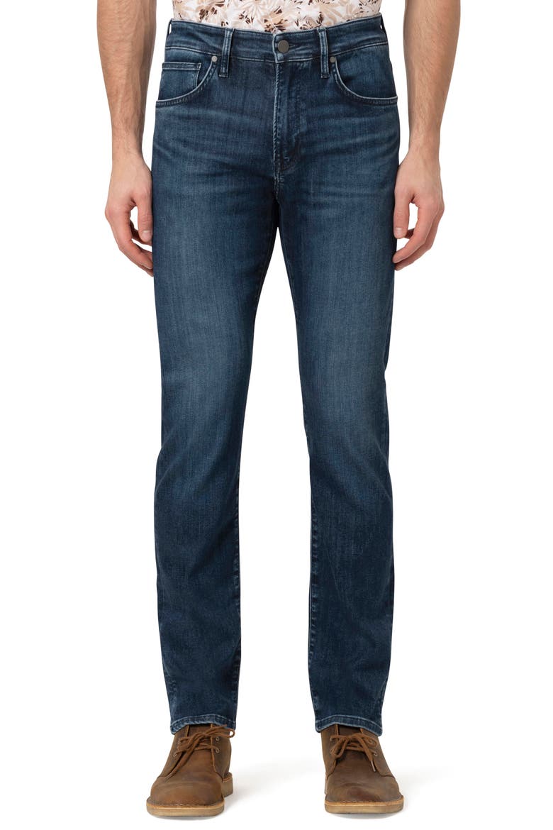 Cool Tapered Slim Fit Jeans, Main, color, DARK BRUSHED URBAN