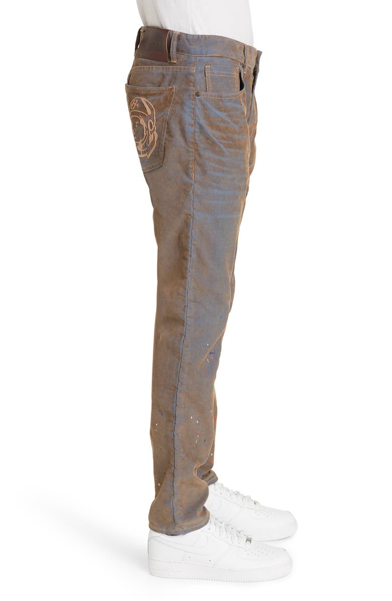 Billionaire Boys Club Expressionist Paint Splatter Corduroy Pants, Alternate, color, 