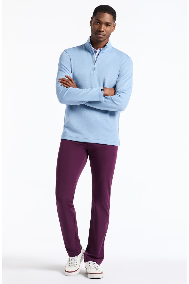 Troland Quarter Zip Top, Alternate, color, CHAMBRAY BLUE