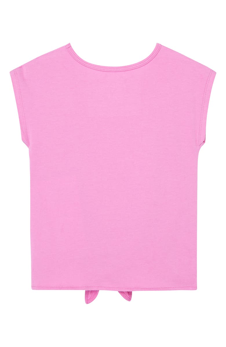 Peek Aren't You Curious Kids' Magical Butterfly Tie Front Graphic T-Shirt, Alternate, color,