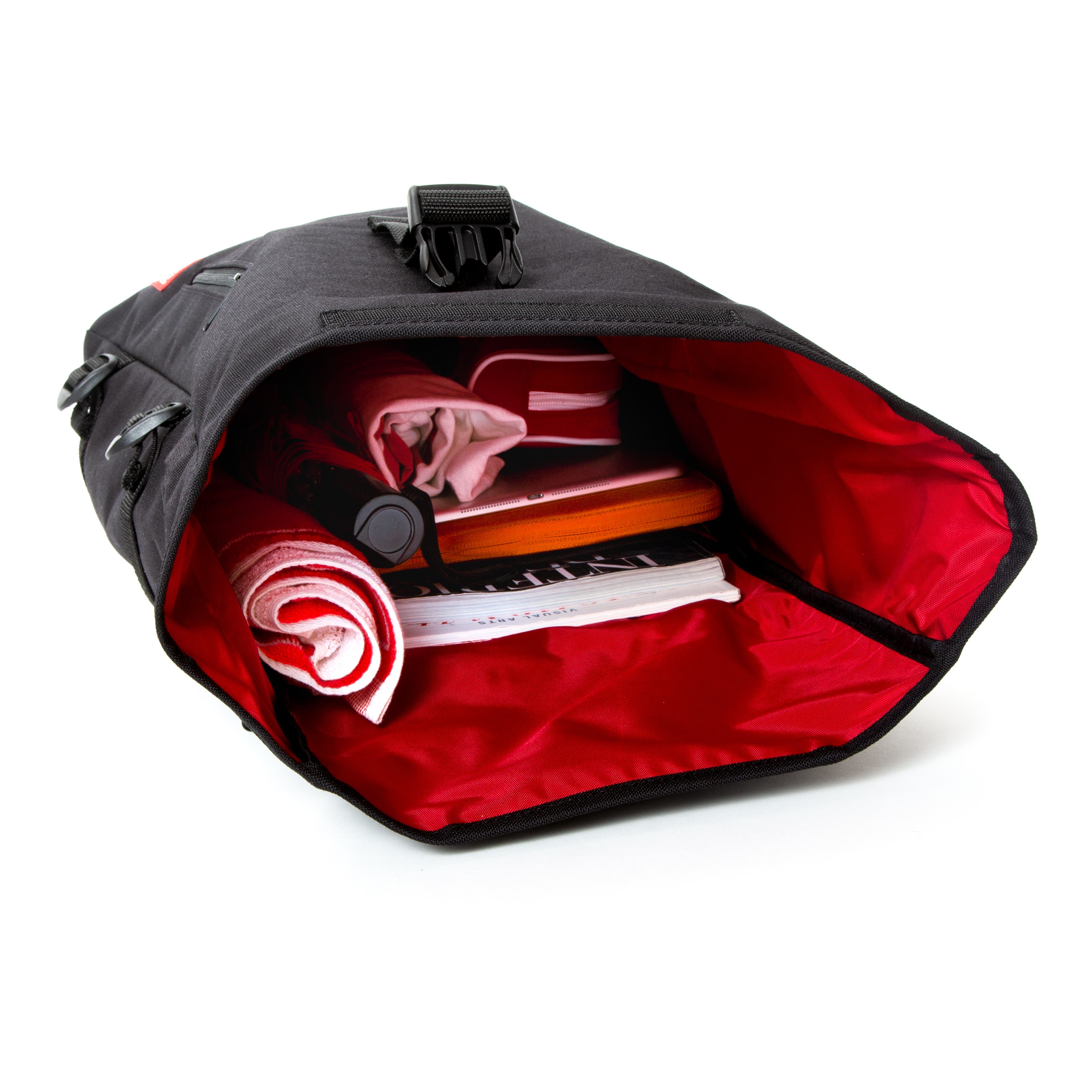 Manhattan Portage Apex Backpack, Alternate, color, Black