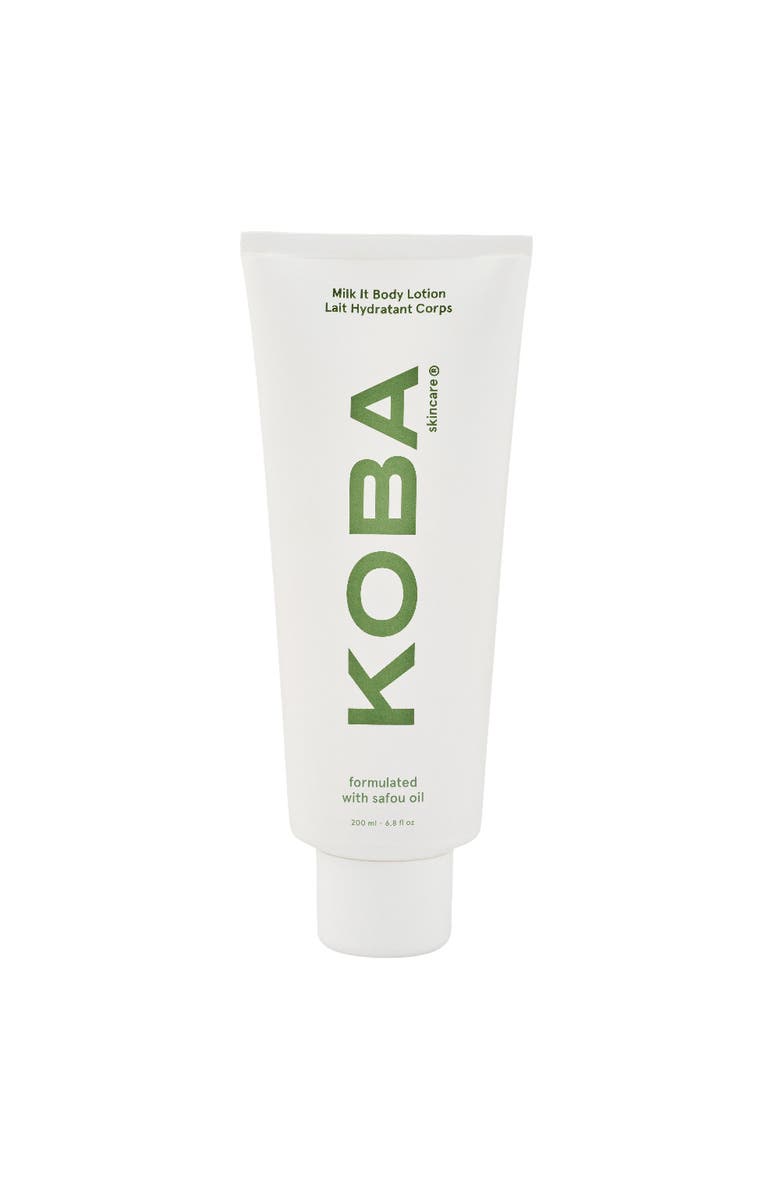KOBA skincare Milk It Body Lotion 6.8oz, Main, color, NO COLOR