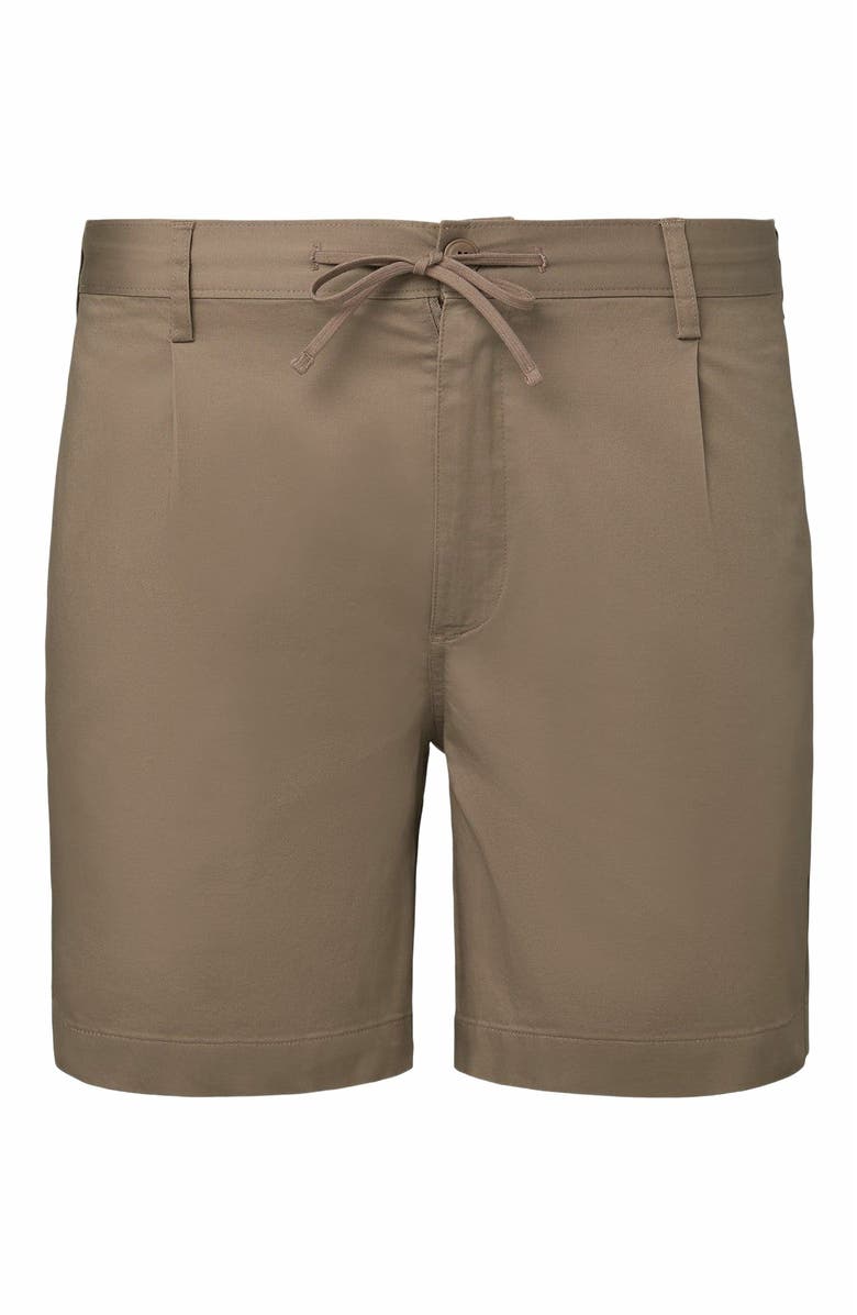 Onia Garment Dye Cotton Drawstring Short, Alternate, color, Cinder