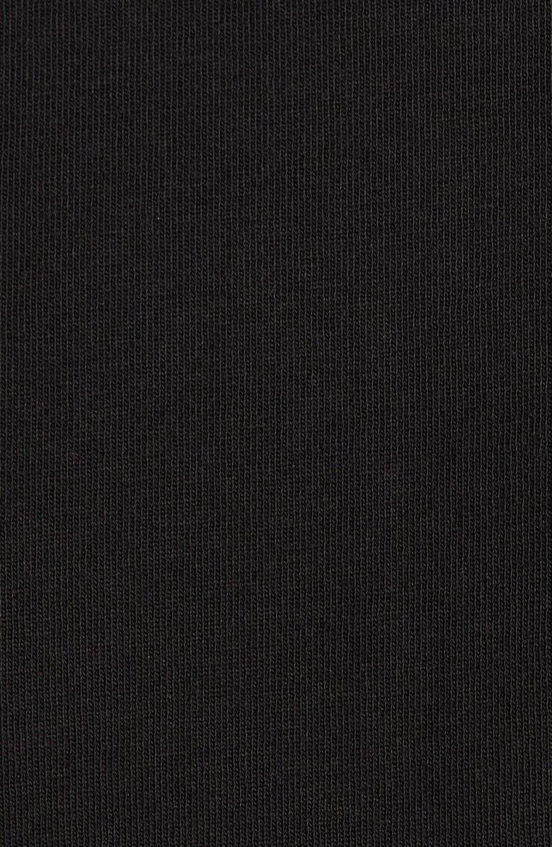 Moncler Logo Patch Cotton T-Shirt, Alternate, color, Black