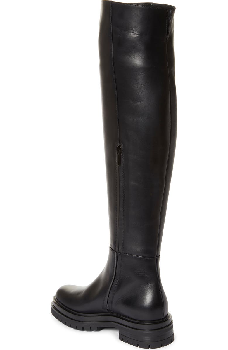 Gianvito Rossi Over the Knee Leather Boot, Alternate, color,