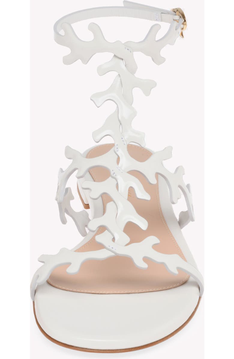 Gianvito Rossi Ocean Flat, Alternate, color, White Nappa