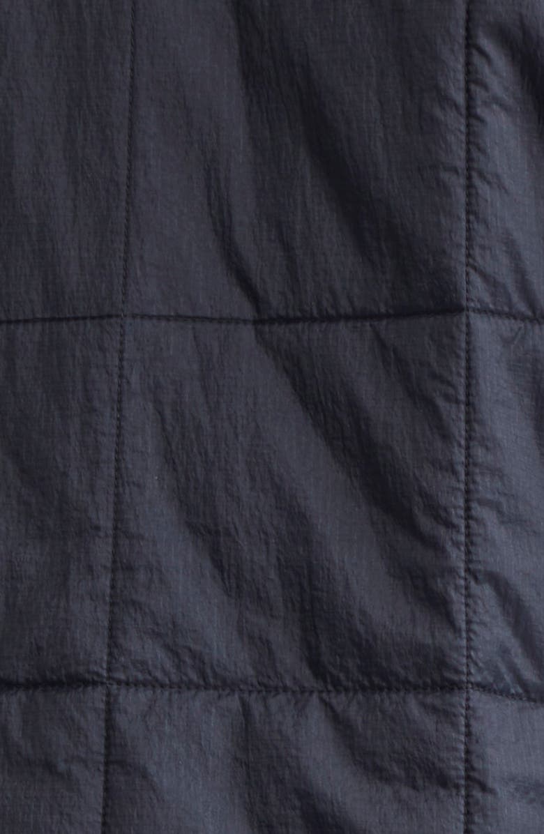 MM6 Maison Margiela x Salomon Box Quilted Quarter Zip Jacket, Alternate, color, Black