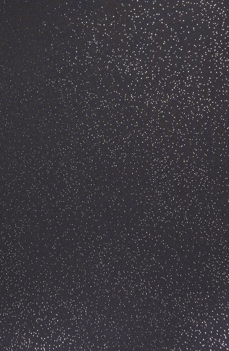 Balmain Logo One-Piece Swimsuit, Alternate, color,