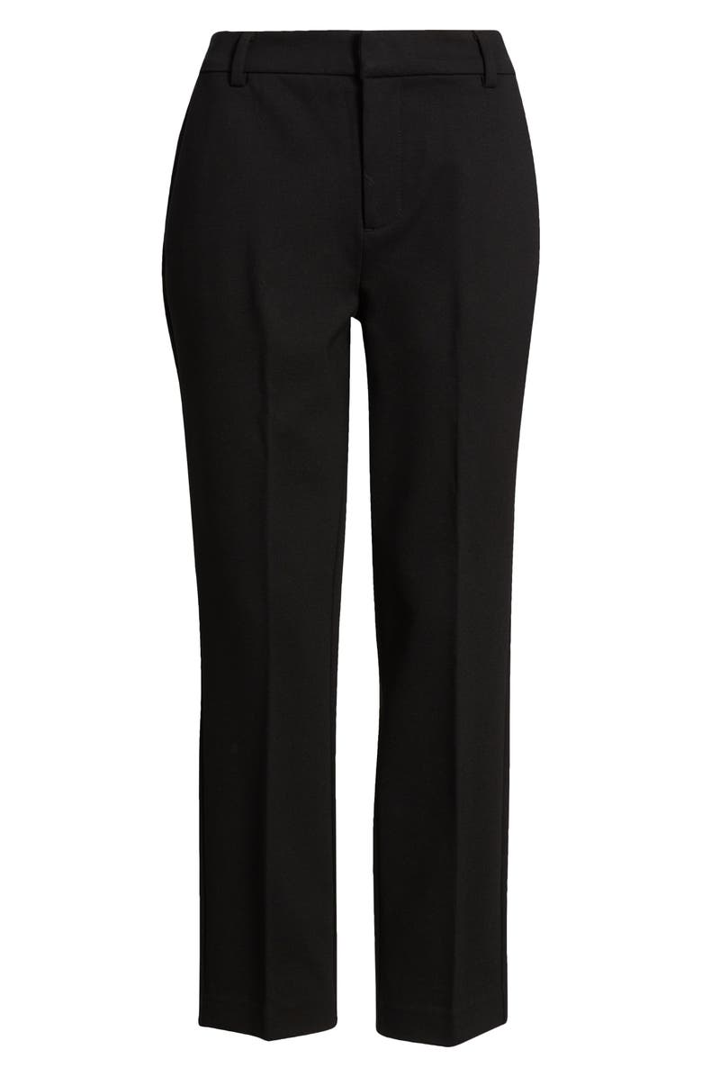 Liverpool Los Angeles Kelsey Straight Leg Ponte Pants, Alternate, color, Black