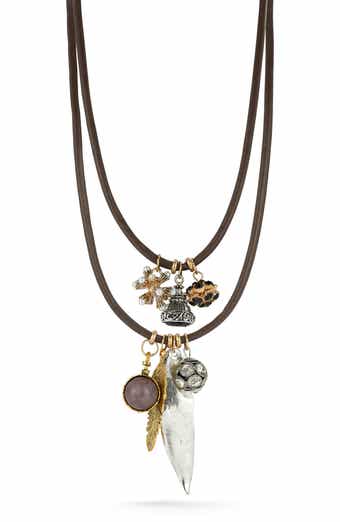 Set of 2 Charm Necklaces