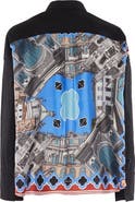 Callas Milano Sirene Milano Print Scarf-back Shirt