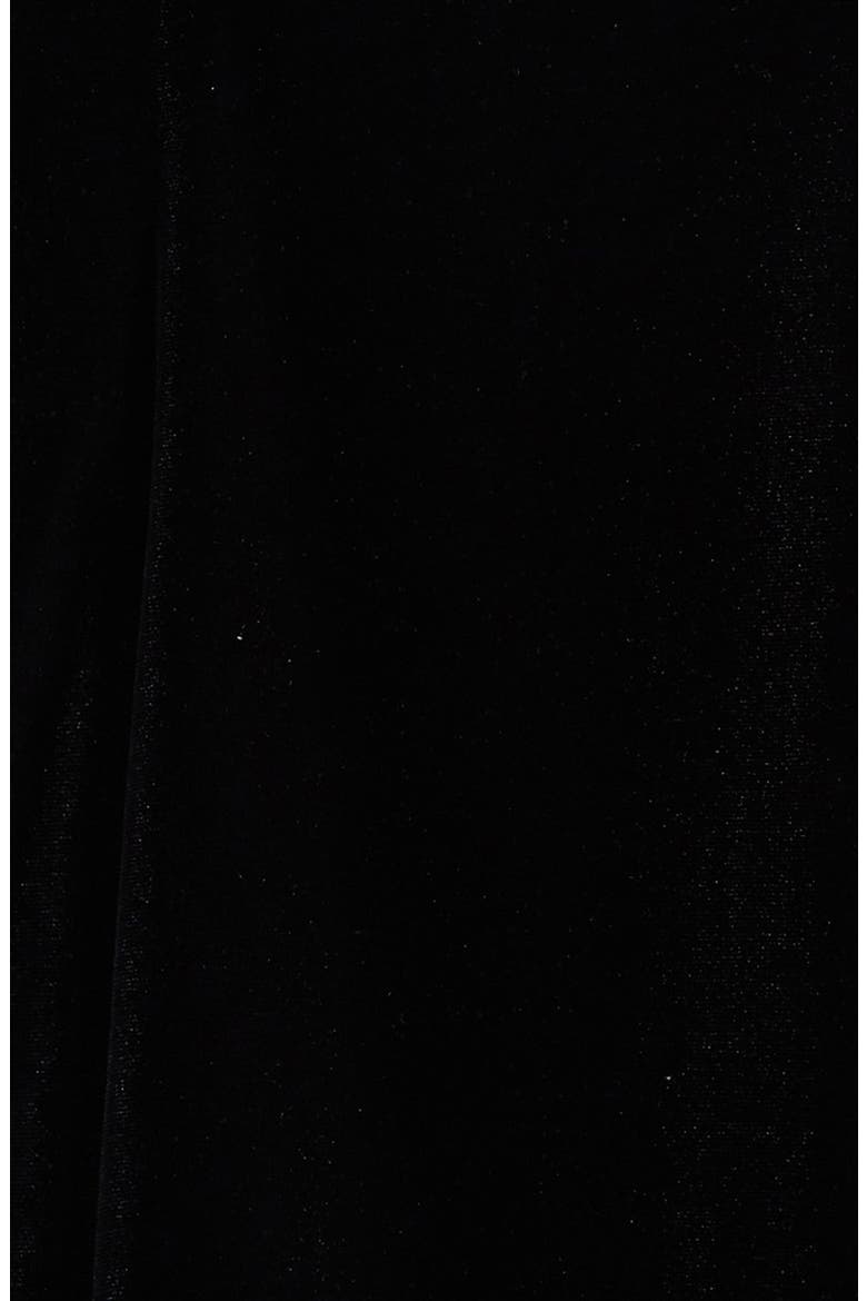 Kids' Crystal Bow Velvet Party Dress, Alternate, color, BLACK