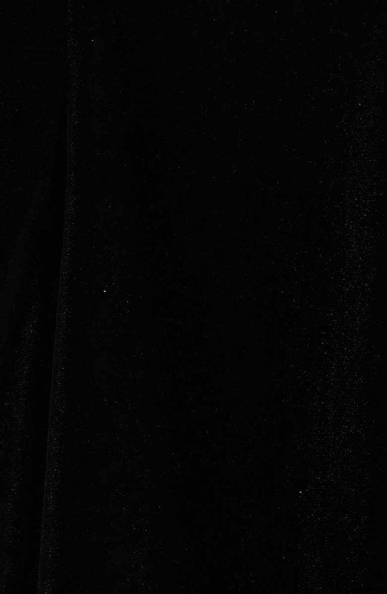 LOVE, NICKIE LEW Kids' Crystal Bow Velvet Party Dress, Alternate, color, Black